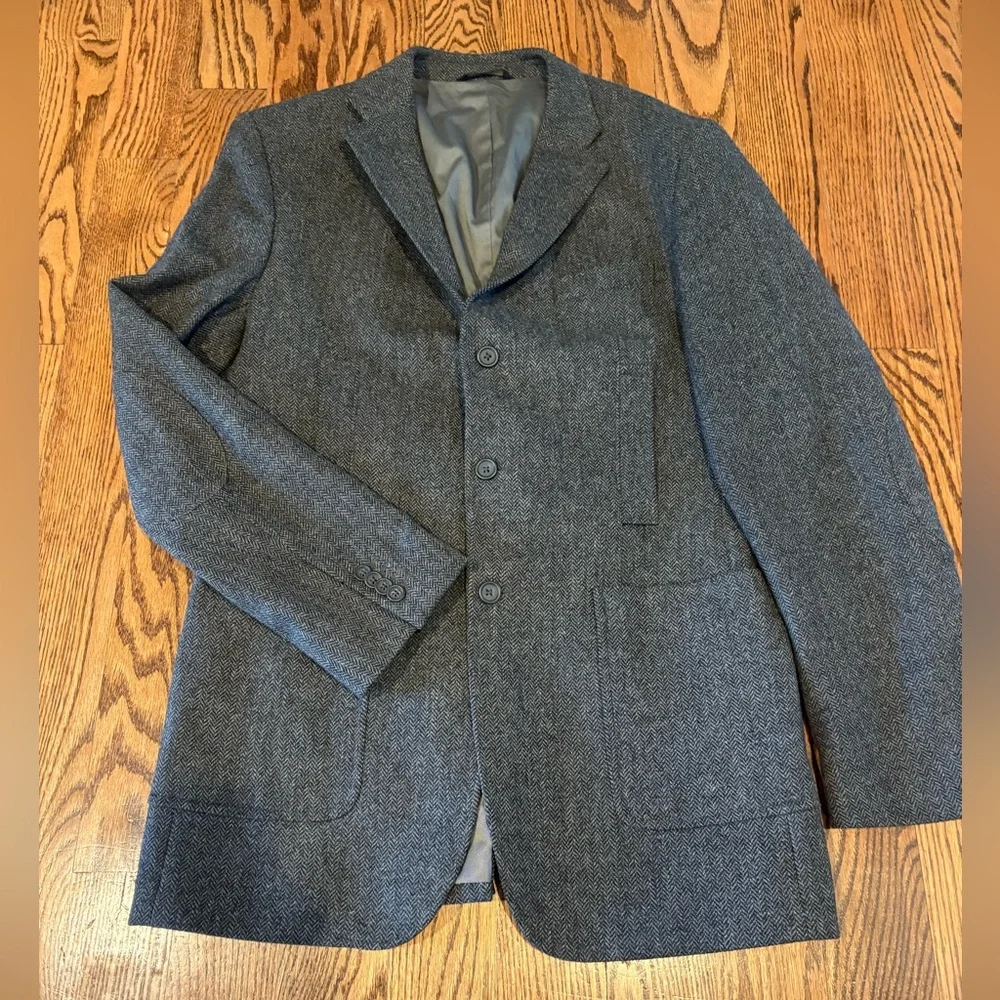 Banana Republic 3 button herringbone blazer, Men’s 42L